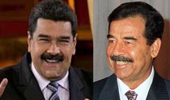 Nicholas Maduro - Saddam Hussein-Picryl