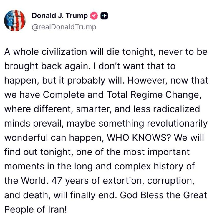 @realDonaldTrump